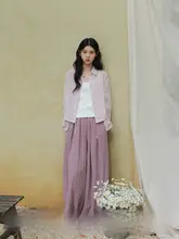 ワイドパンツ レディース テンセル 薄手 エアリー カジュアル ラズベリーソーダ 夏