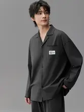 ペニンシュラシティ メンズ コットン 長袖 パジャマセット