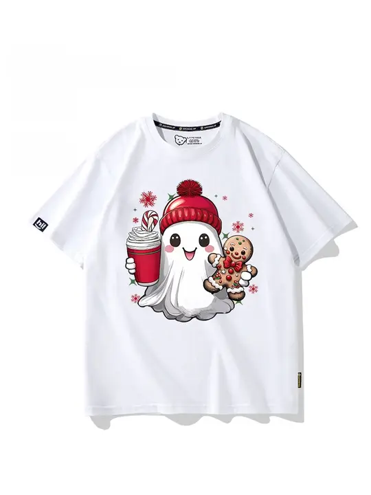 カジュアルなデザインのハロウィンパンプキンTシャツ【男女兼用・子供用・短袖】（セットアップ対応）