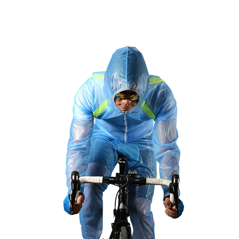 ロックブラザーズ 自転車用レインコートセット：防水性と通気性のバランスを実証