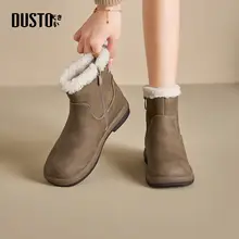 厚底雪地靴【冬季・加绒・保温性・ショートブーツ】