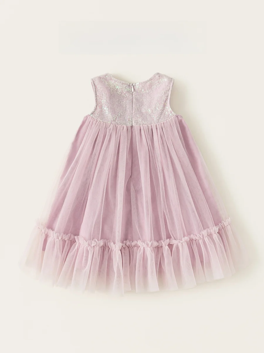 誕生日用の女の子向けプリンセスドレス：法式デザインの夏の衣装