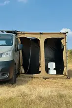 JasonBox 車載用シャワーテント【アウトドア・キャンプ用・乾湿対応・更衣室】