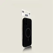 iPhone対応液体感フィットケース【マグネット・エレガントなダークグリーン】