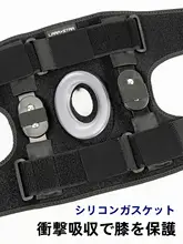 大きめサイズの膝サポーター【男女兼用・運動用・膝関節サポート】
