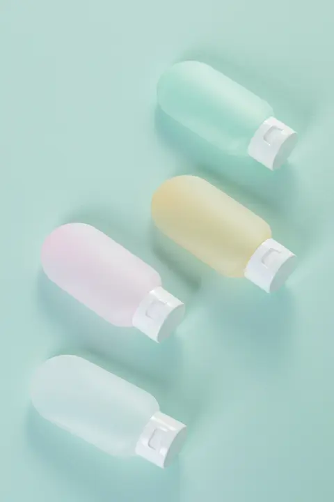 旅行用 シャンプー＆ボディソープボトルセット【携帯用・化粧品小分け容器】