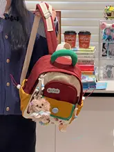 大橘猫デザインのミニリュック【カジュアル・多色使い・可愛いデザイン】