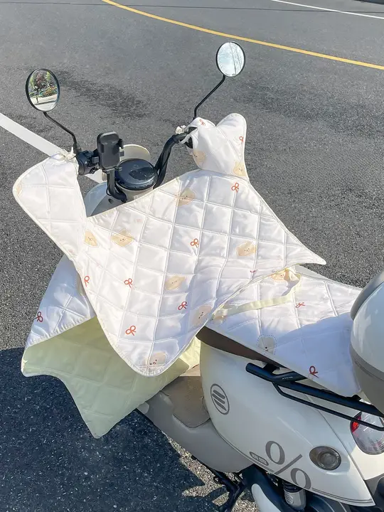 電動バイク用防風カバー【薄型・UVカット・防水・オールシーズン対応】