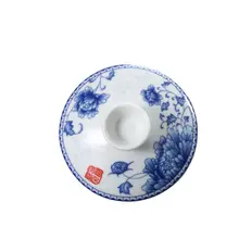 茶碗 家庭用 アクセサリー 陶器 大号 青花 白磁
