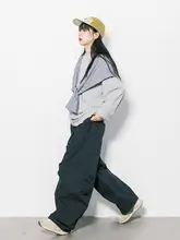 ワークパンツ ユニセックス アメカジ ヴィンテージ 無地 シンプル ドローコード ルーズ ワイド カジュアル 着回し 「RCDB」