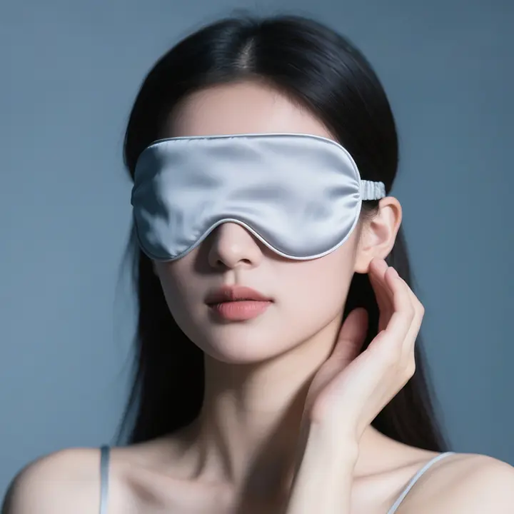 OSEAGLE アイマスク 遮光 接触冷感 シルクタッチ 通気性 睡眠 仮眠 旅行 男女兼用 学生