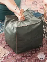皮製クッション蒲団【用・座卓・スツール】