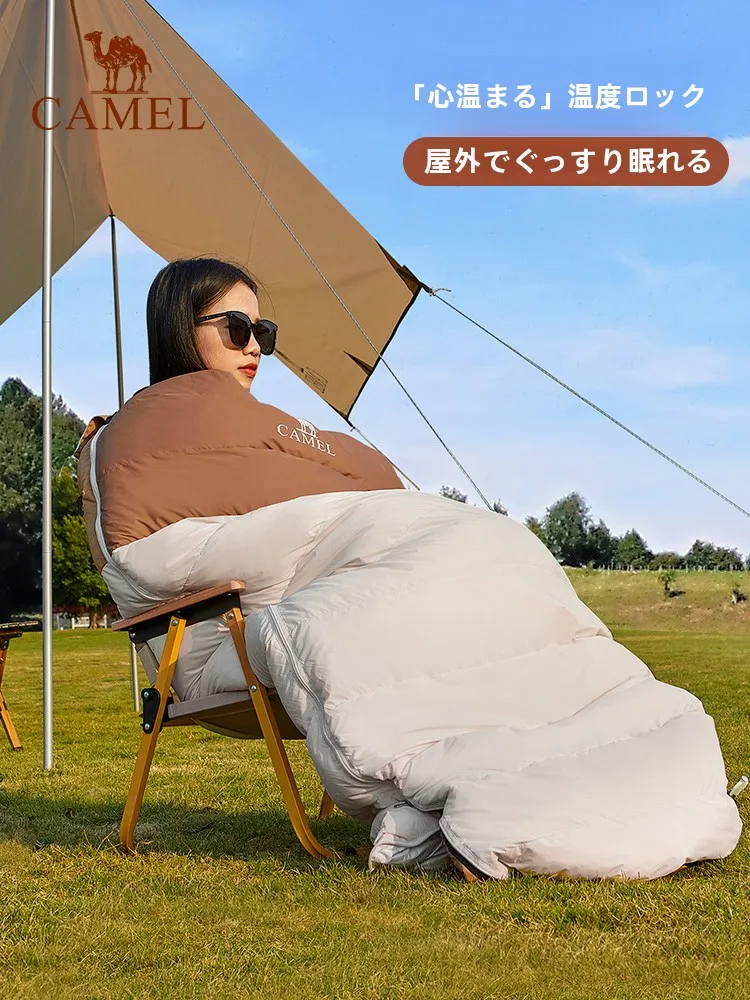 キャンプ布団おすすめ：Camel四季用寝袋が実際の使用でどうなるか