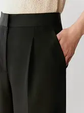 真絲ストレッチ重織ショートパンツ【春用】