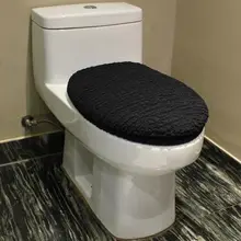 極厚のファーロングトイレカバー【円形・四季対応】