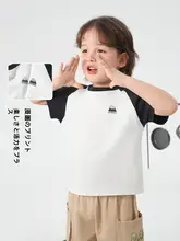 男の子用 綿100% 半袖Tシャツ【夏用・薄手・カジュアルデザイン】
