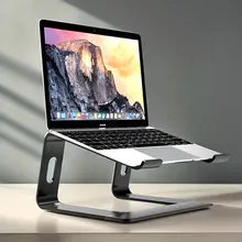 cooldesk ノートパソコンスタンド【アルミ合金製・高さ調整・通気性・エルゴノミックデザイン・13-15.6インチ対応】
