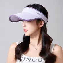 ゴルフ用空トップキャップ【女性用・野球帽・UVカット・調整可能・夏用】