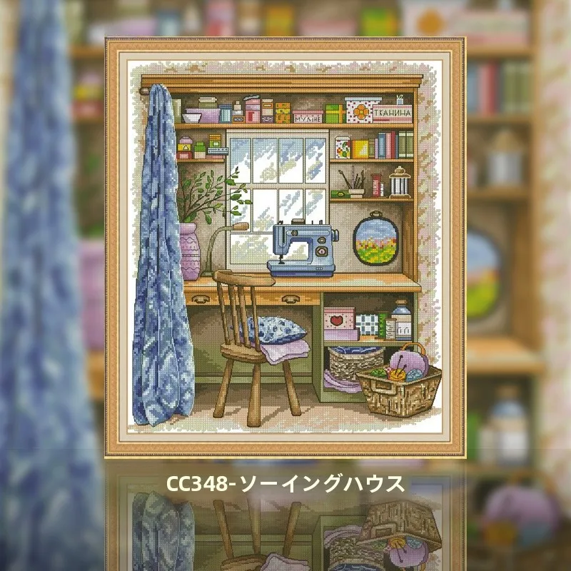 刺繍ハウスデザインの子供部屋用壁飾り：おしゃれパネルとしての実用性と設置方法