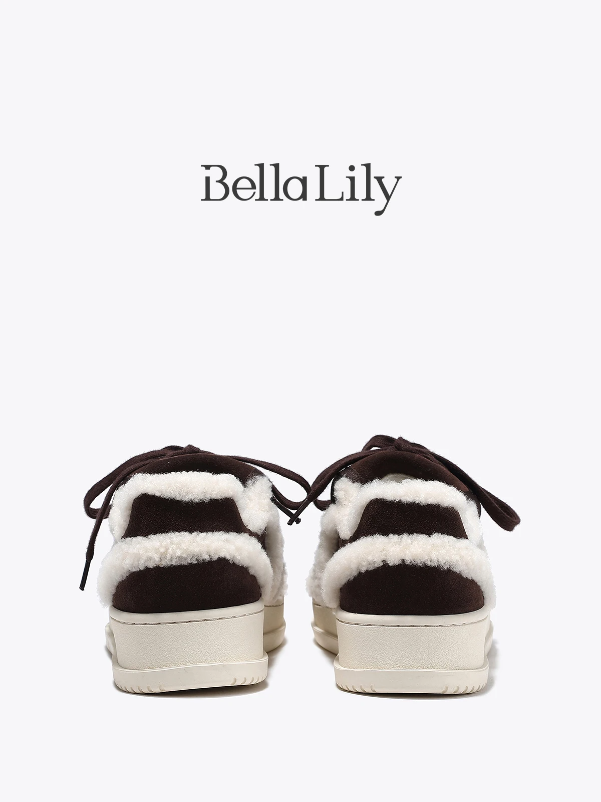 厚底スニーカーブーツ：Bella Lilyのレトロデザイン加絨モデルが提供する冬の日常使い方