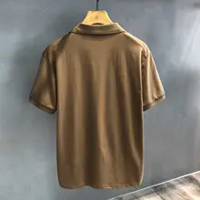 極上の柔らかさ！アイスシルク素材の半袖ポロシャツ【メンズ・ドライ機能・翻領】