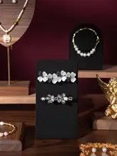 ヘアアクセサリー＆ジュエリー展示ラック【バンドリング・ブローチ・ブレスレット対応】