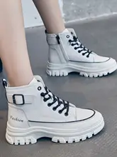 防滑防水の登山用ショートブーツ【レトロスタイル・厚底・アウトドア用】