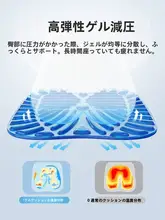 夏用ジェルクッション【通気性・オフィス用・車用・座布団】