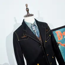 アメリカンスタイルのヴィンテージ風牛革ライダースジャケット【スリムフィット・平襟デザイン】