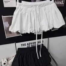 軽やかなデザインのフレアスカートパンツ【ウエストリボン・エフォートレススタイル・透け防止】（セットアップ対応）