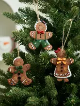 クリスマスツリー用ジンジャーブレッドマンオーナメント【店舗装飾・雰囲気作りに最適】