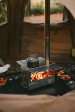 Naturehike ポータブルキャンプ用焚き火台【アウトドア・水を沸かす・暖房・家庭用】