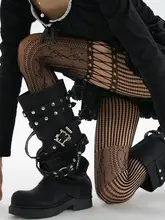 透かし編みのネットタイツ【セクシー・ブラック・スタイルアップ効果】