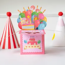 立体デザインのDIYバースデーカード【3D英文字・手作りギフト・お祝カード】