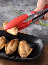 耐熱シリコン製キッチン用トング【家庭用・食品用・焼き肉・ステーキ・野菜用】