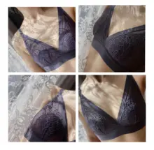 新感覚のレースブラジャー【三角カップ・極上の柔らかさ・無痕デザイン】