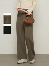 高級感ある直筒カジュアルパンツ【フィット・女性用】