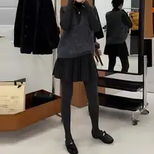 大きいサイズ レディース 薄手のプリーツスカート【ハイウエスト・ストレートデザイン・春用】（セットアップ対応）