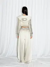 スプレー汚れ風リフレクティブフーディスーツ【フーディ・パンツ】（セットアップ対応）