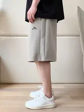 ハーフパンツ メンズ 大きいサイズ ニット ルーズ カジュアル 夏 「THE PANG」