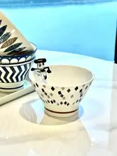 ご飯茶碗 ズンバウル 家庭用 ハイボウル 耐熱 陶器 酸化釉 5インチ