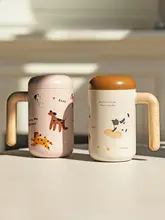 摩登主婦 オリジナル 保温カップ【オフィス用・セラミック内蔵・茶水分離】