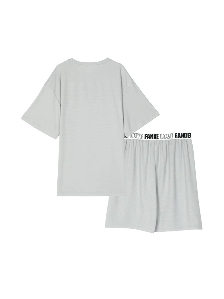 快適な華夫格面料の半袖Tシャツ：春夏に最適なルームウェアの実用性と性能解析
