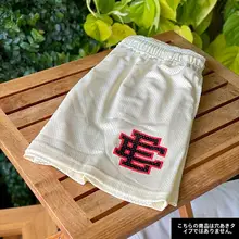 フィットネスショートパンツ メンズ スポーツ 4分丈 メッシュ通気性 ビーチ