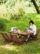 折りたたみテーブル アウトドア キャンプ用品 ポータブル ピクニック 旅行用具