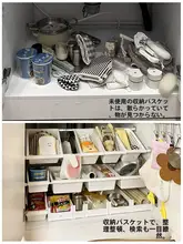 洗面所用下置き収納ラック【シンク下・洗面器収納用・引き出しタイプ】