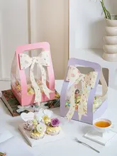 38 女神の日リボンカップケーキボックス