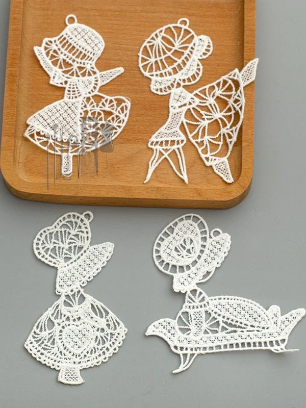 ハンドメイド副業で売れる？可愛らしいレース刺繍布パッチの選び方と活用法は？