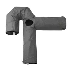 ペット用 4穴三通キャットトンネル【耐久性・玩具用隧道】