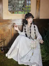 民族風刺繍トリム付きショルダーバッグ【流れるフリンジ・和服スタイル対応】